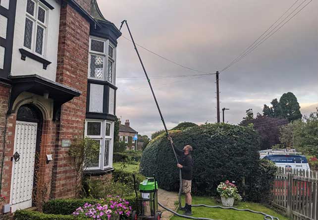 residential gutter cleaning in Bedale