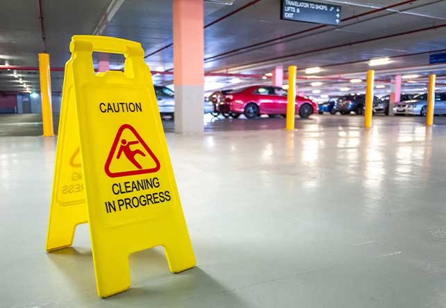 car park cleaners