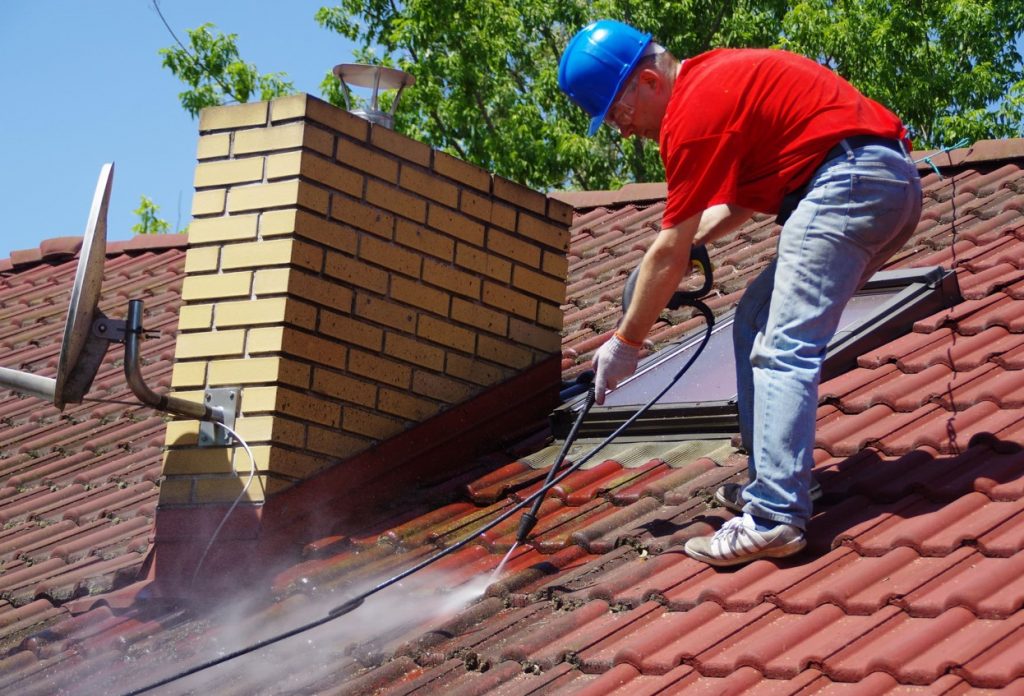roof moss removal